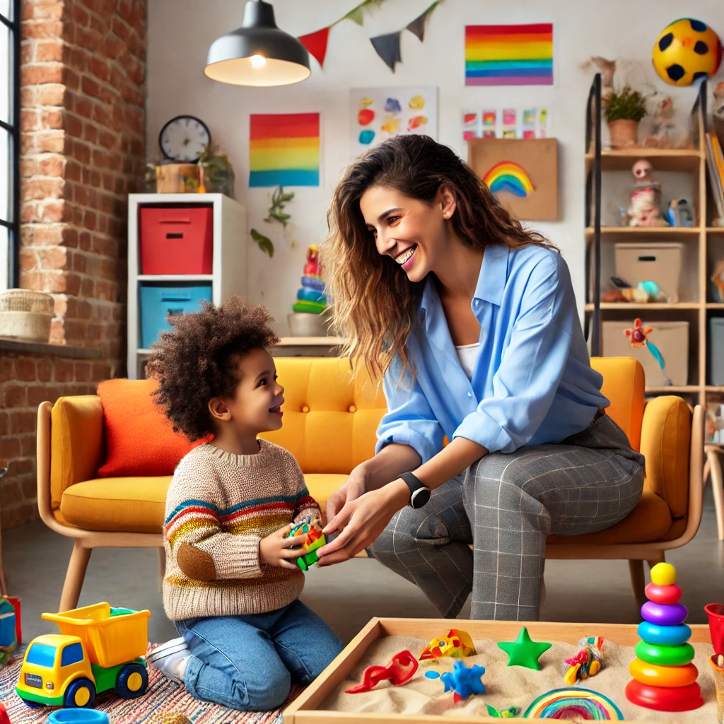 Young children (ages 3–8): Through play therapy